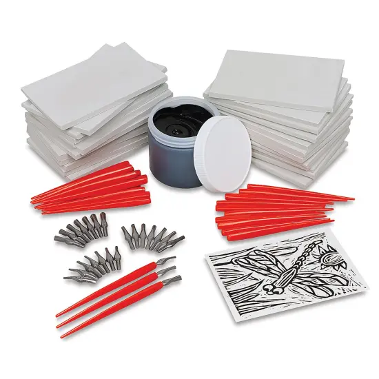 Soft Kut Classroom Block Printing Starter Kit {1}