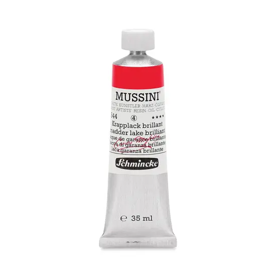 Schmincke Mussini Oil Colors - Madder Lake Brilliant, 35 ml tube {1}