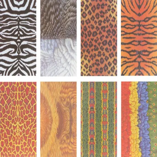 Roylco Decorative Papers - 8-1/2" x 11", Animal, 40 Sheets {1}