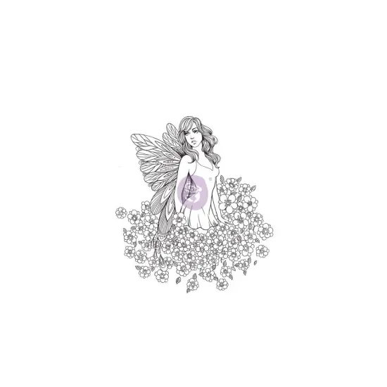 Prima Marketing Inc Cling Stamps-Prima Princesses-Lauren 655350590918 {1}