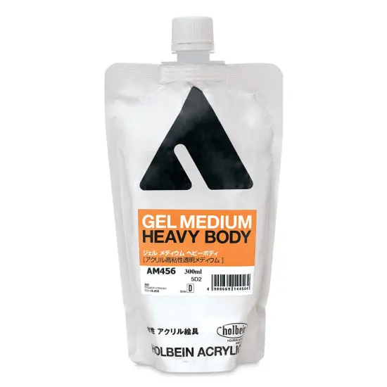 Holbein Acrylic Medium - Heavy Body Gel Medium, 300 ml pouch {2}
