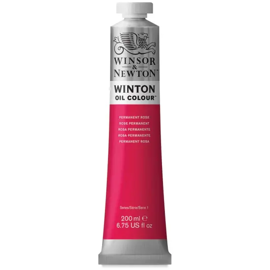 Winsor & Newton Winton Oil Color - Permanent Rose, 200 ml tube {1}