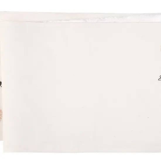 Hello Spring Easter Embroidered Table Runner 13" x 72" {3}