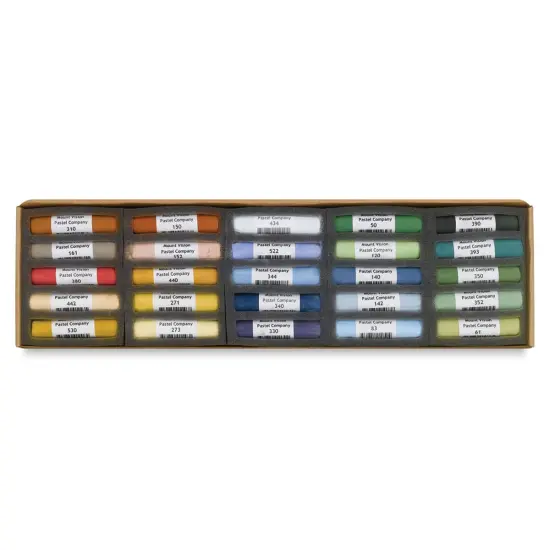 Mount Vision Soft Pastel Set - Landscape Colors, Set of 25 {1}