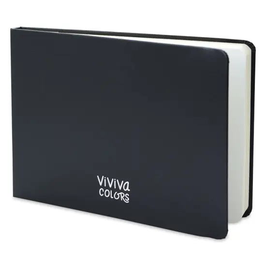 Viviva Hardbound Sketchbook - Cotton White, 5-3/4" x 8-1/4", 140 lb {1}