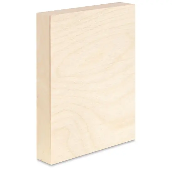American Easel Clear Gessoed Wood Panel - 8" x 8", 1-5/8" Profile, Cradled {1}