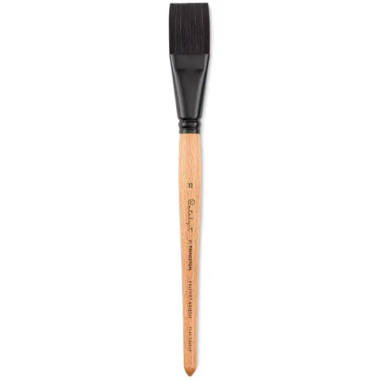 Princeton Catalyst Polytip Brush - Flat, Size 12, Short Handle {2}