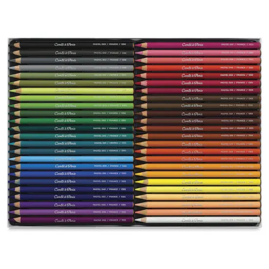 Cont&eacute; &agrave; Paris Pastel Pencil Set - Set of 48, Assorted Colors, Box {2}