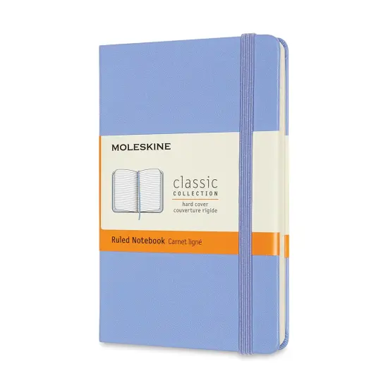 Moleskine Classic Hardcover Notebook - Hydrangea, Ruled, 5-1/2" x 3-1/2" {1}
