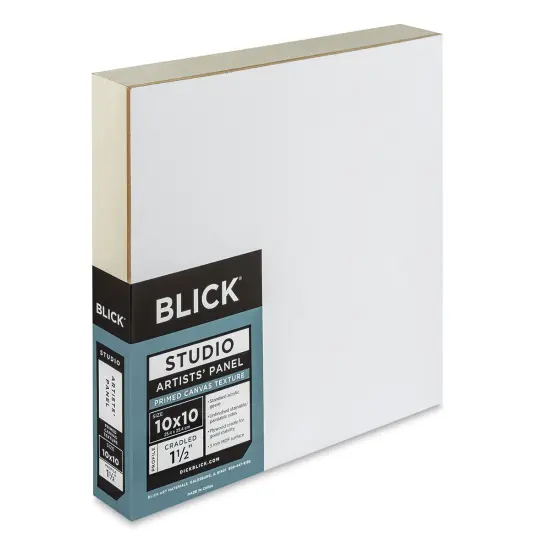 Blick Studio Artists' Board - 10" x 10" x 1-1/2", Gallery {2}