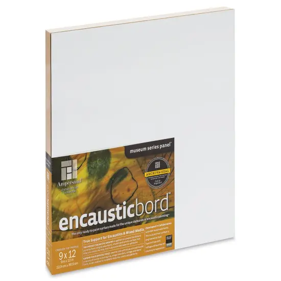 Ampersand Encausticbord - 9" x 12" x 7/8", Cradled {1}