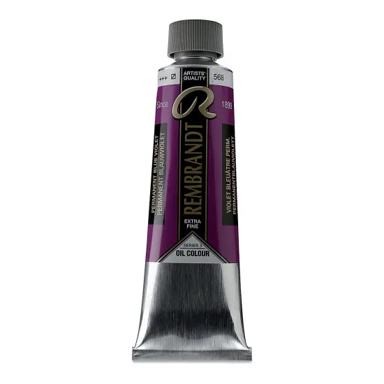 Rembrandt Artists' Oil Color - Permanent Blue Violet, 150 ml tube {2}