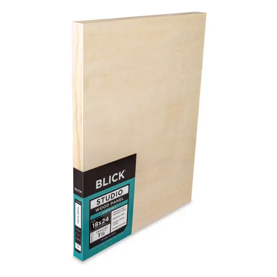 Blick Studio Artists' Wood Panels - Gallery Cradle, 18" x 24", 1-1/2" Cradle {1}