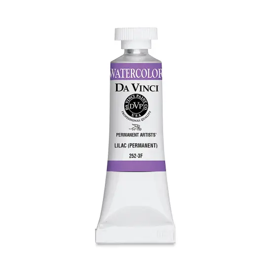 Da Vinci Artists' Permanent Watercolor - Lilac (Permanent), 15 ml tube {1}