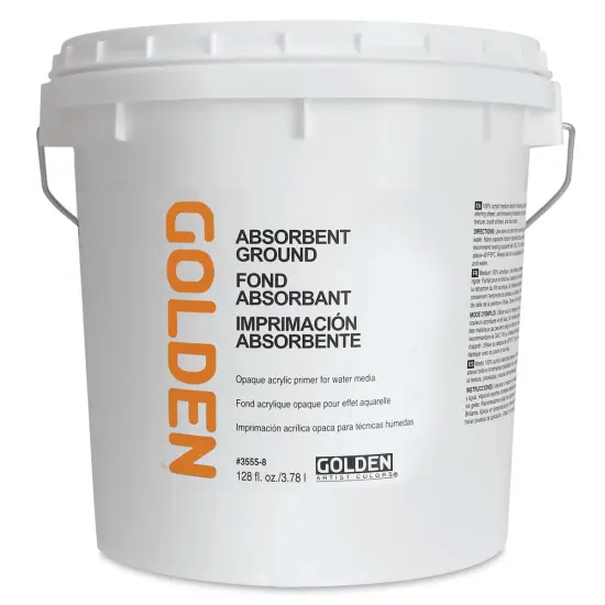 Golden Absorbent Ground - White, 128 oz jar {1}