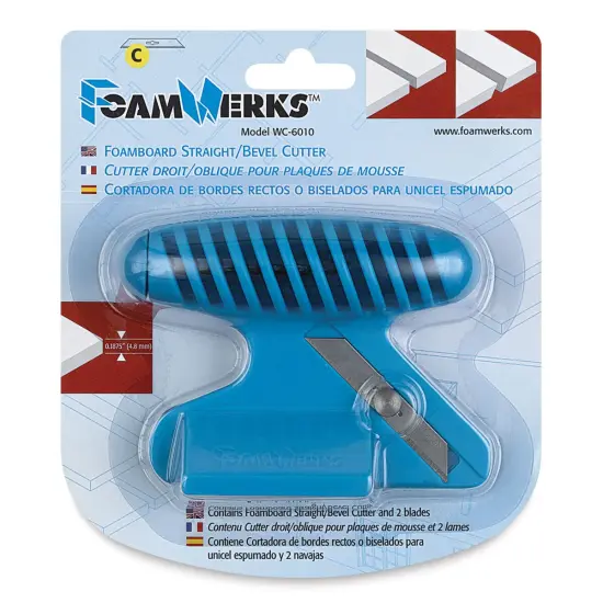 Logan FoamWerks Foamboard Cutter - Straight/Bevel Cutter {1}