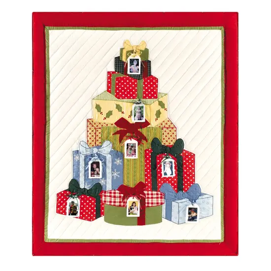 Christmas Gift w/ Photos 50" x 60" Throw Blanket {1}