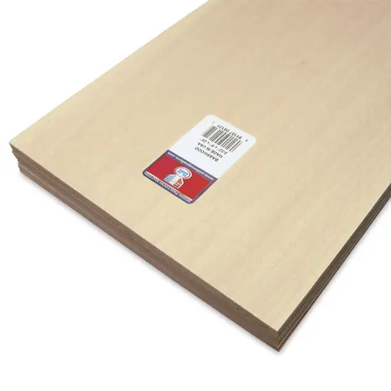 Midwest Products Genuine Basswood Sheets - 3/32" x 8" x 24", 10 pieces {1}