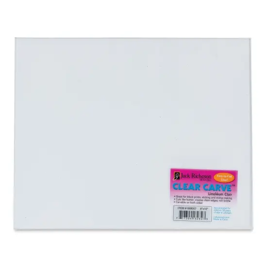 Richeson Clear Carve Linoleum - Piece, 8" x 10" {1}
