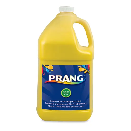 Prang Ready-To-Use Tempera Paint - Yellow, Gallon {2}
