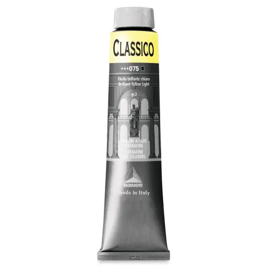 Maimeri Classico Oil Color - Brilliant Yellow Light, 200 ml tube {1}