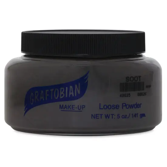 Graftobian Powder - Black Soot, 5 oz {2}
