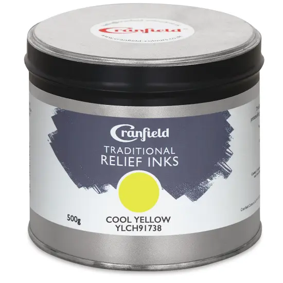 Cranfield Traditional Relief Ink - Cool Yellow, 500 g {1}