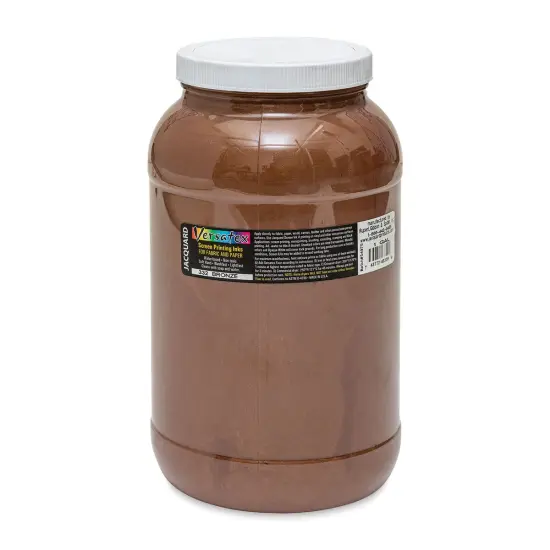 Jacquard Versatex Screen Printing Ink - Pearlized Bronze, 128 oz jar {1}