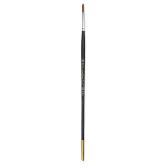 Blick Masterstroke Finest Red Sable Brush - Round, Size 12, Long Handle {1}