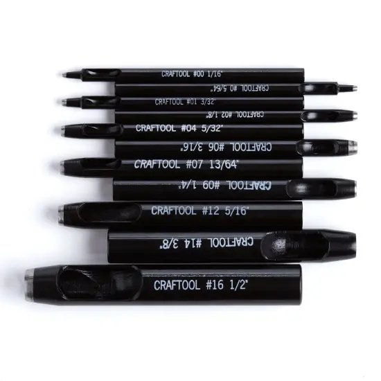 Tandy Leather Craftool Leather Drive Punch Size 9-1/4 (6.3 mm) 3777-09 {3}