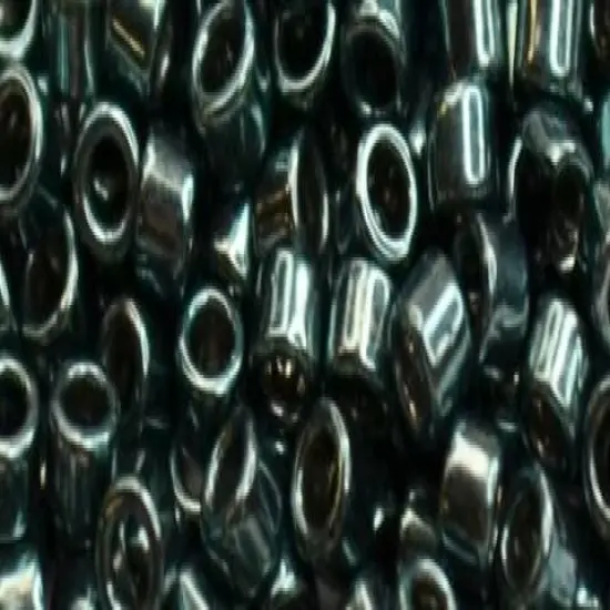 Toho Aiko Cylinder Seed Bead - TB-0601 - Plated Silver Teal {1}