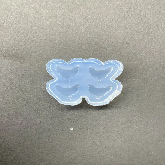 Chicken Earring Stud Silicone Mold(A7) {5}