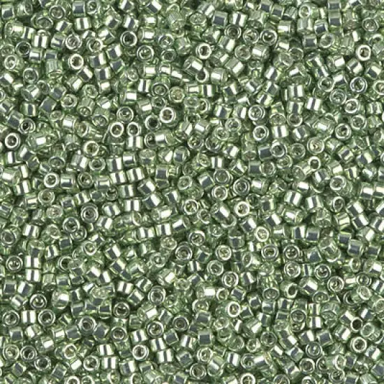 Miyuki Delica Bead 11/0 - DB0413 - Galvanized Moss Green {1}