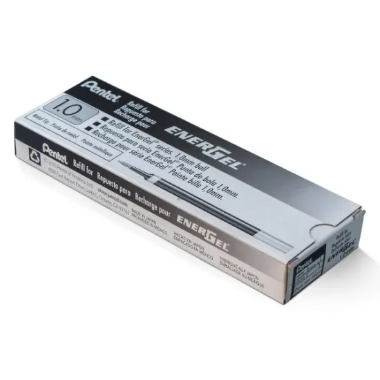 Refill Ink - For EnerGel Gel Pen 1.0mm Metal Tip, Bold, Black Ink {2}