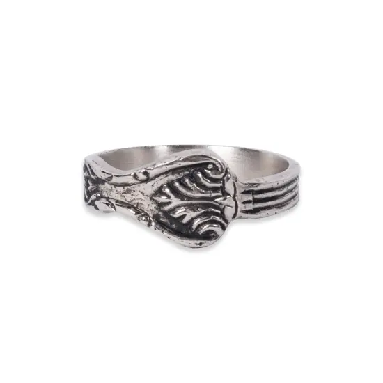 DII Assorted Silver Spoon Napkin Ring (Set of 4) {2}