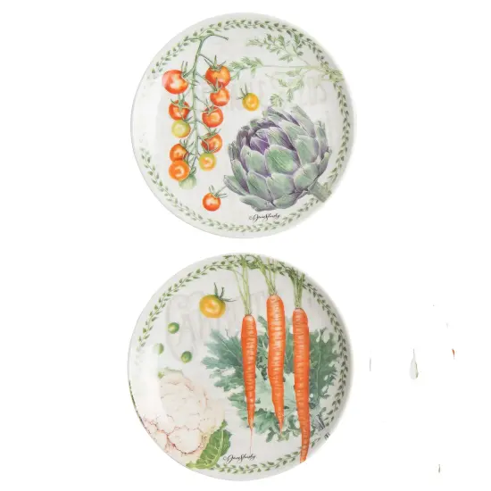 Vegetable Garden Plates Set of 4 {4}