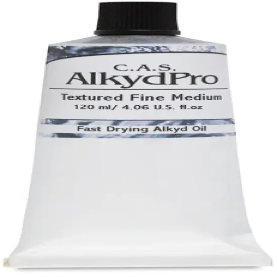 CAS AlkydPro Mediums Fine Textured Medium - Fine, 120 ml tube {1}