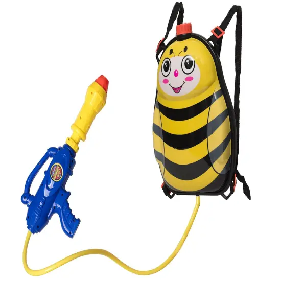 Toyrifik Water Gun Backpack Water Blaster for Kids -Water Shooter with Tank Bumble Bee Toys for Kids- Summer Outdoor Toys for Pool Beach Water Toys for Kids {1}
