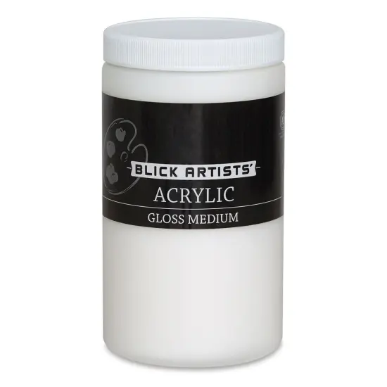 Blick Artists Acrylic Medium - Blick Acrylic Medium, Gloss, 32 oz {1}