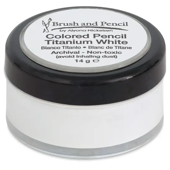 Brush and Pencil Colored Pencil Titanium White {2}