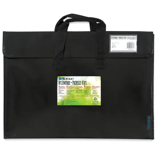 Itoya Art Profolio All-Weather Portfolio - 14-1/2" x 20", Black {2}
