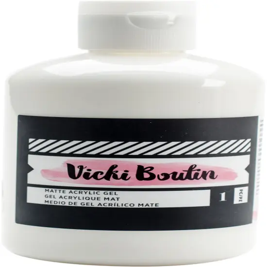 Vicki Boutin Mixed Media Acrylic Gel 8oz-Matte {1}