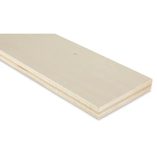 Midwest Products Genuine Basswood Sheet - 5 Sheets, 1/8" x 4" x 36" {1}