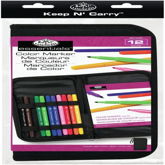 Royal & Langnickel(R) Keep N' Carry Artist Set-Color Markers {1}