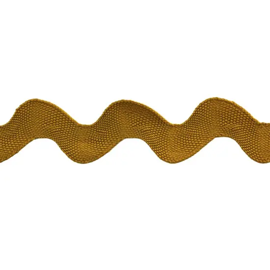 Belagio Large Ric Rac Trim, 1.25" Wide, 10-yard bolt, Gold {1}