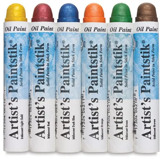 Shiva Oilstik Oil Paint - Set of 6, Iridescent, 37 ml {2}