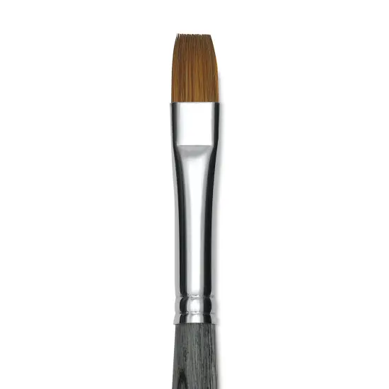 Da Vinci Colineo Synthetic Kolinsky Sable Brush - Flat, Size 8, Short Handle {1}