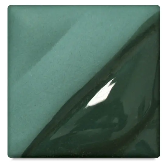 Amaco Lead-Free Velvet Underglaze - Blue Green, 16 oz {2}