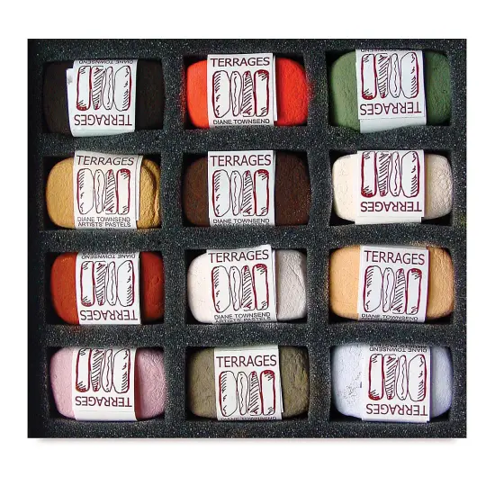 Townsend Terrages Pastel Set - Landscape Colors A, Set of 12 {1}