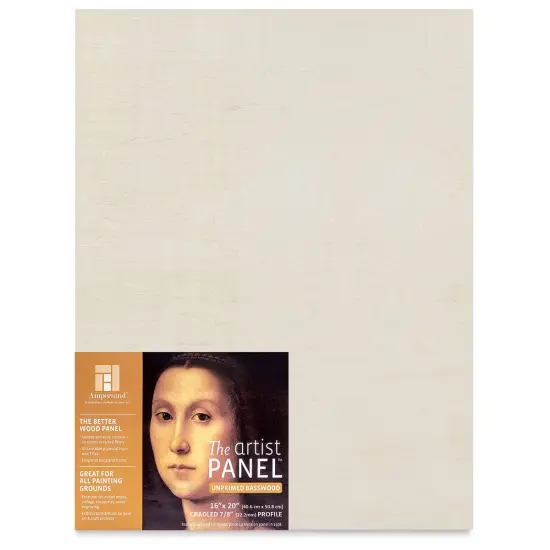 Ampersand Value Series Artist Wood Panel - 16" x 20", 7/8" Cradle {1}